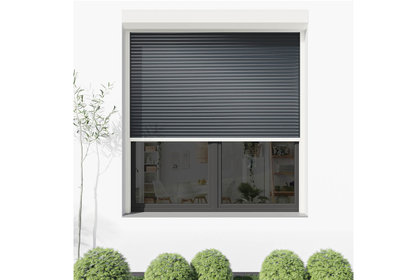 Roller shutters anthracite gray