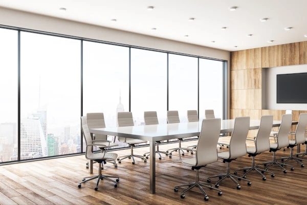 office glass facade