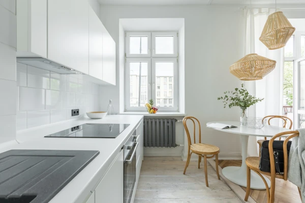 Vinyl kitchen window