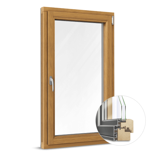 Holz-Aluminium Fenster