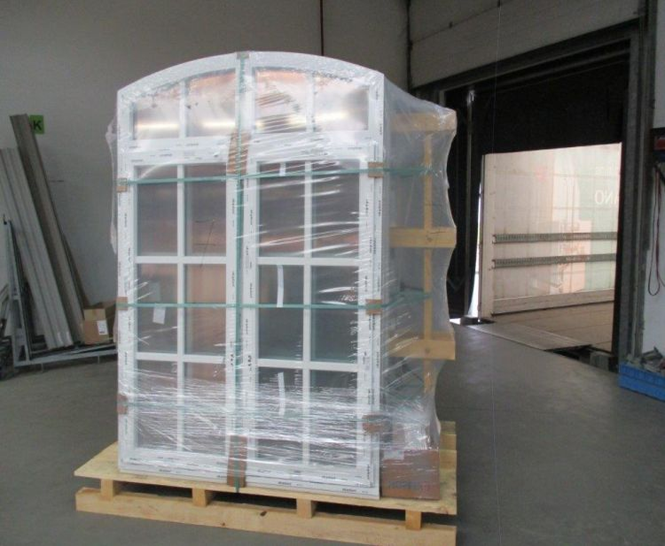 Packed uPVC windows