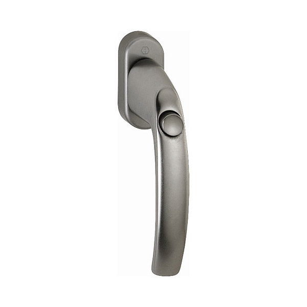 Window Handle with Push Button