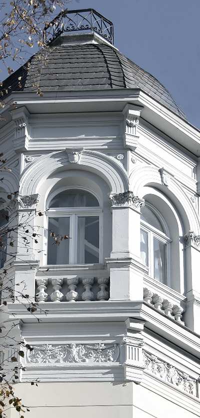 Window for Historic Buildings with Round Arch