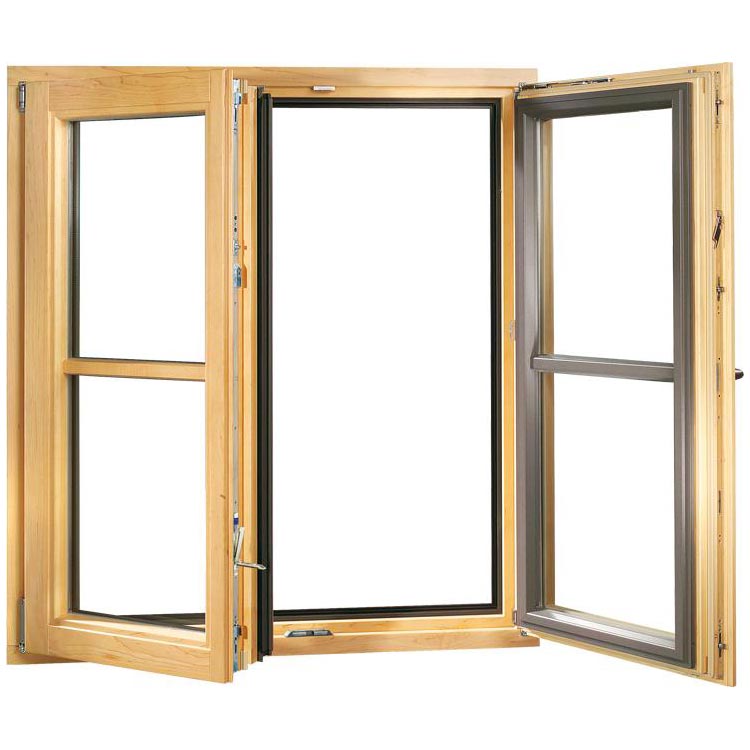Aluclad Wood Window Opened